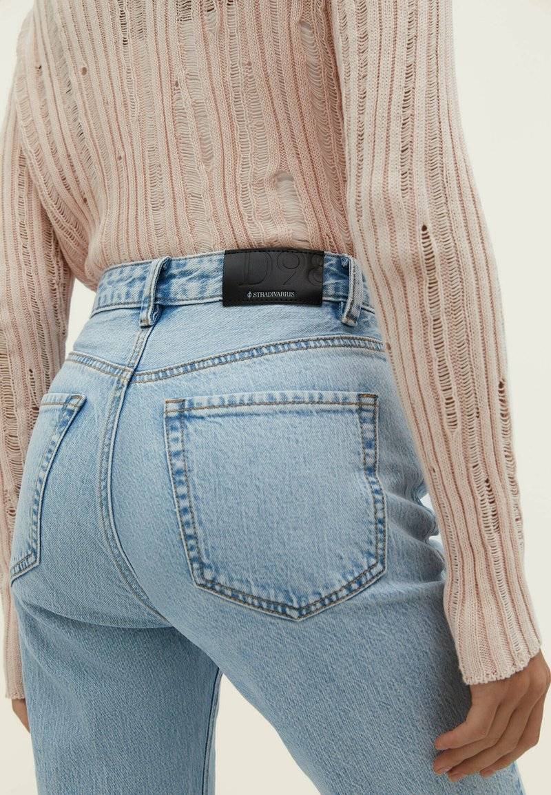 Stradivarius Stradivarius VINTAGE - Straight leg jeans - blue denim Günstiger Verkauf