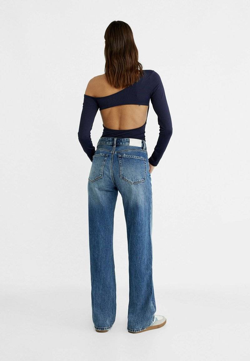 Stradivarius Stradivarius Straight leg jeans - blue im Angebot