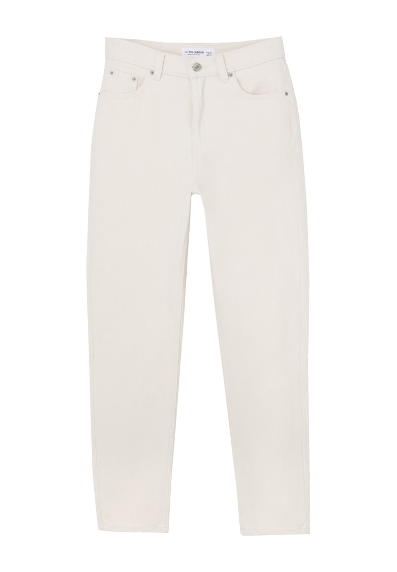 PULL&BEAR PULL&BEAR MOM - Slim fit jeans - beige Schlussverkauf