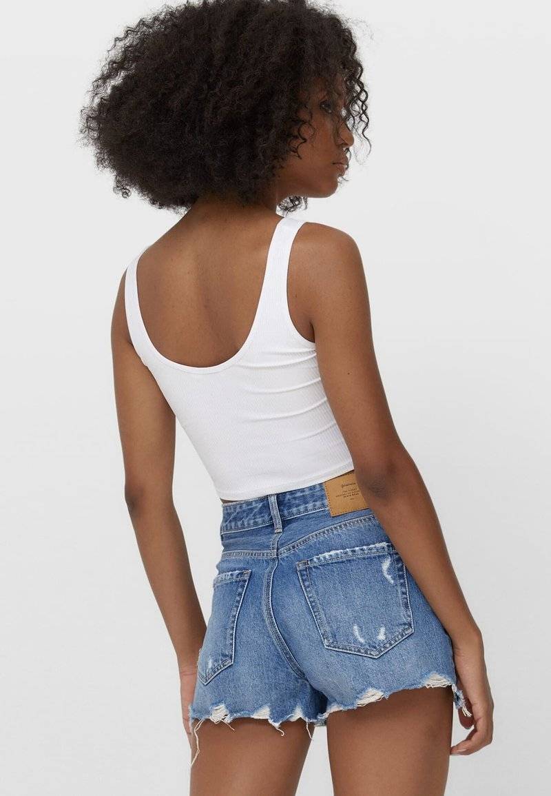 Stradivarius Stradivarius 3 PACK - Top - black Blitzverkäufe