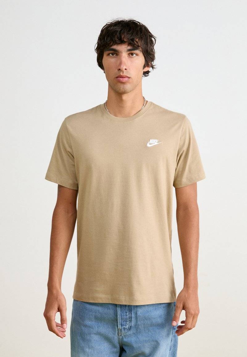Nike Sportswear Nike Sportswear CLUB TEE - Basic T-shirt - khaki