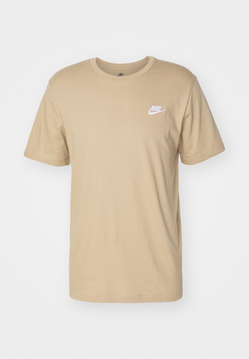 Nike Sportswear Nike Sportswear CLUB TEE - Basic T-shirt - khaki Fabrikverkauf