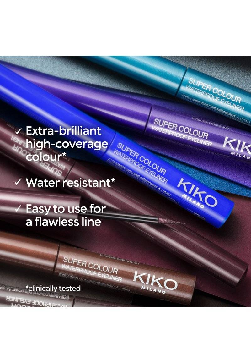KIKO Milano KIKO Milano SUPER COLOUR WATERPROOF EYELINER - Eyeliner - 07 burgundy Schlussverkauf