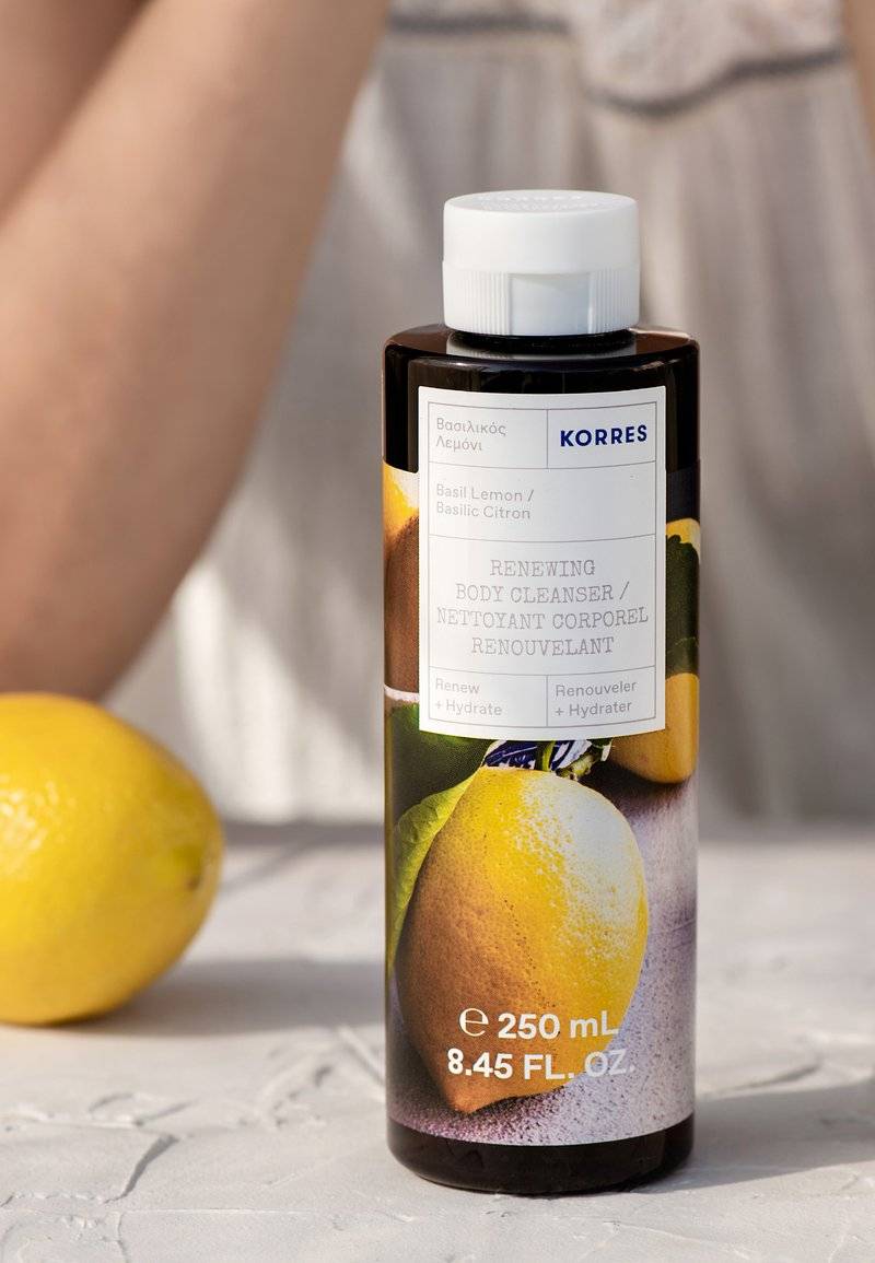 KORRES KORRES RENEWING BODYCLEANSER BASIL LEMON - Shower gel Schlussverkauf