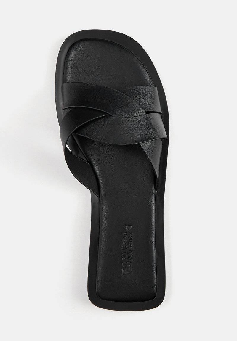 PULL&BEAR PULL&BEAR CRISSCROSS - Mules - black Flash Sale