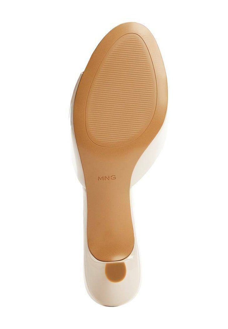 Mango Mango LOW - Heeled mules - nude Begrenztes Angebot