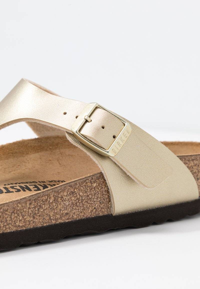 Birkenstock Birkenstock GIZEH BF REGULAR - Slippers - gold Online Shopping