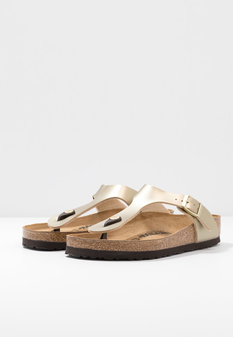 Birkenstock Birkenstock GIZEH BF REGULAR - Slippers - gold Online Shopping