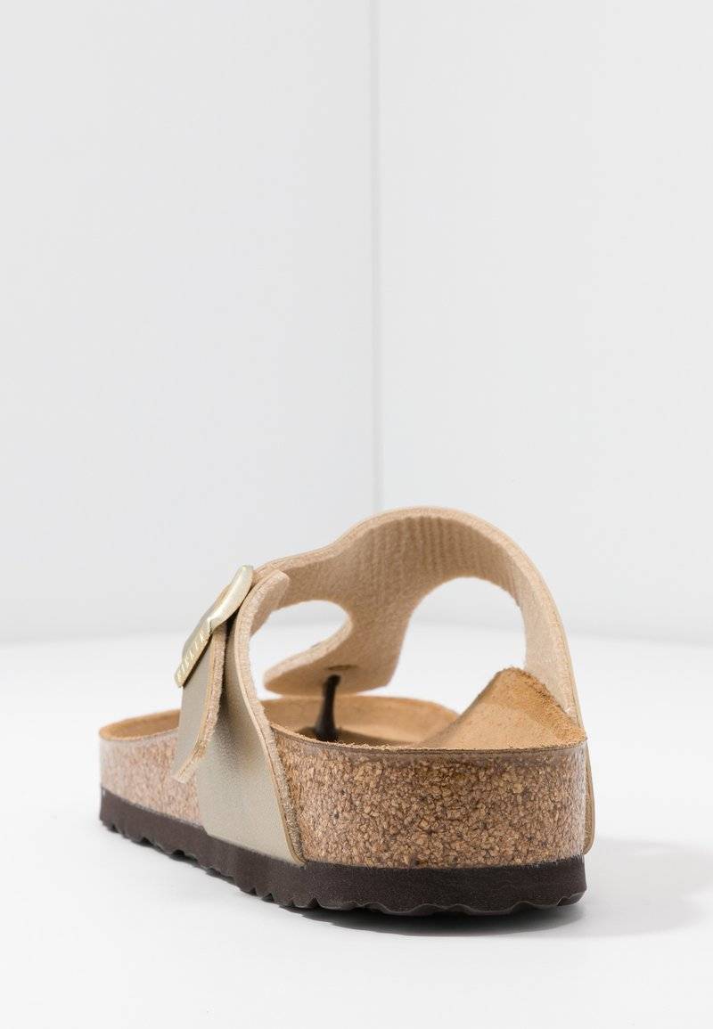 Birkenstock Birkenstock GIZEH BF REGULAR - Slippers - gold Online Shopping