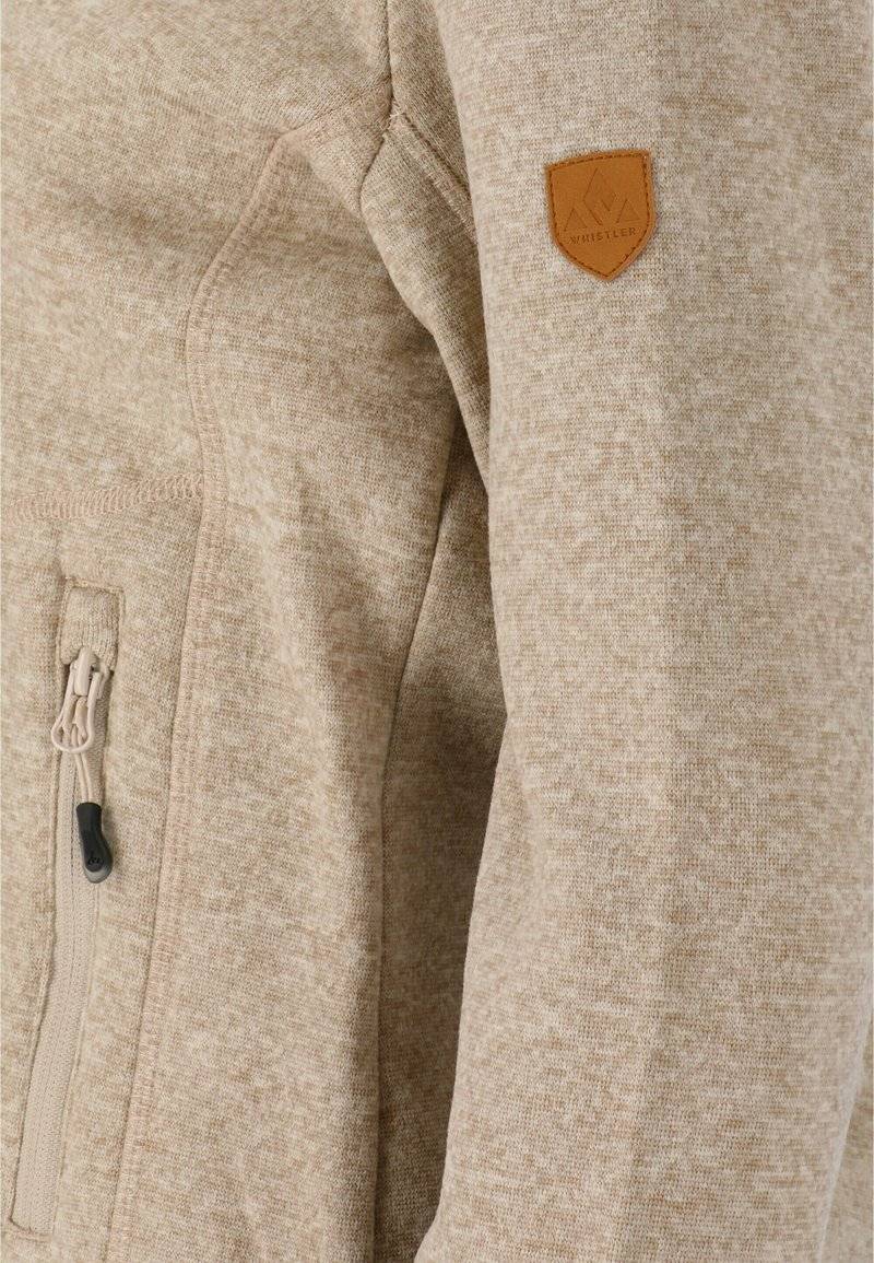 Whistler Whistler SAMANI - Fleece jacket - oatmeal Jubiläumsangebot