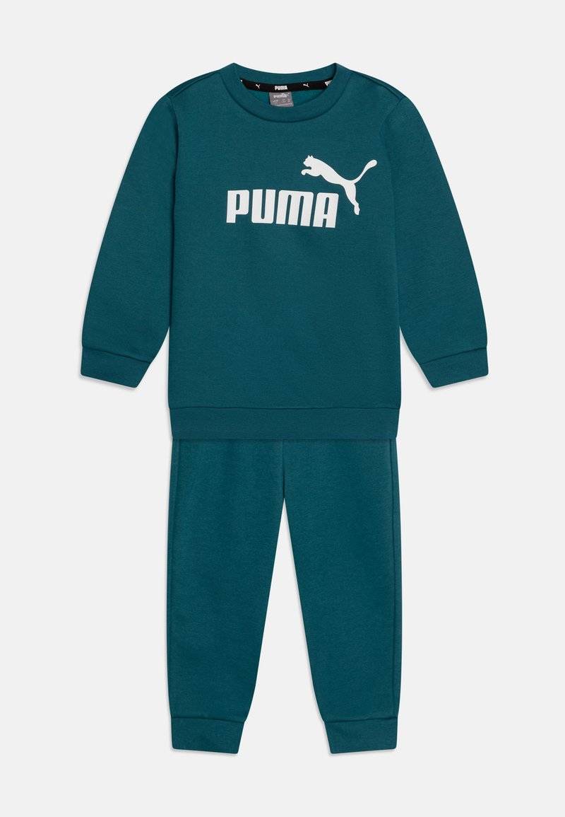 Puma Puma MINICATS CREW UNISEX SET - Tracksuit - cold green Sonderangebote