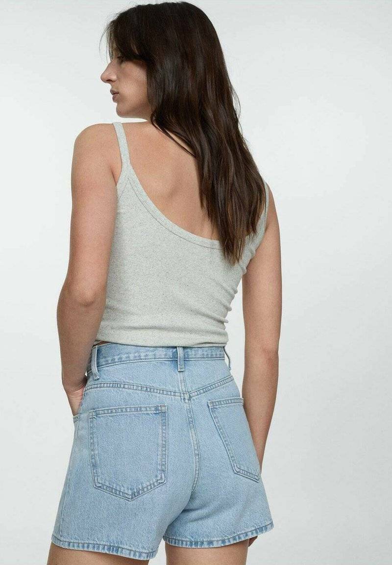 Mango Mango Denim shorts - light blue Bis zu 50% Rabatt