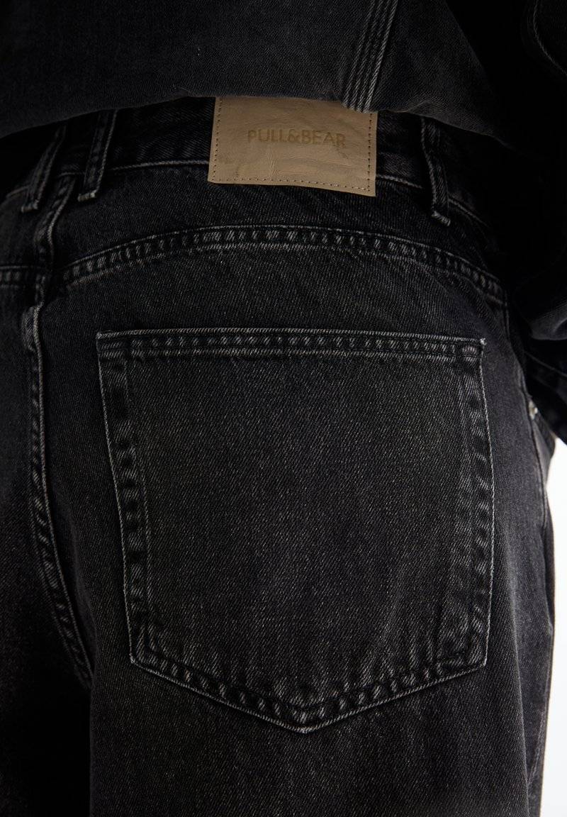 PULL&BEAR PULL&BEAR BAGGY FIT - Straight leg jeans - black Bis zu 65% Rabatt