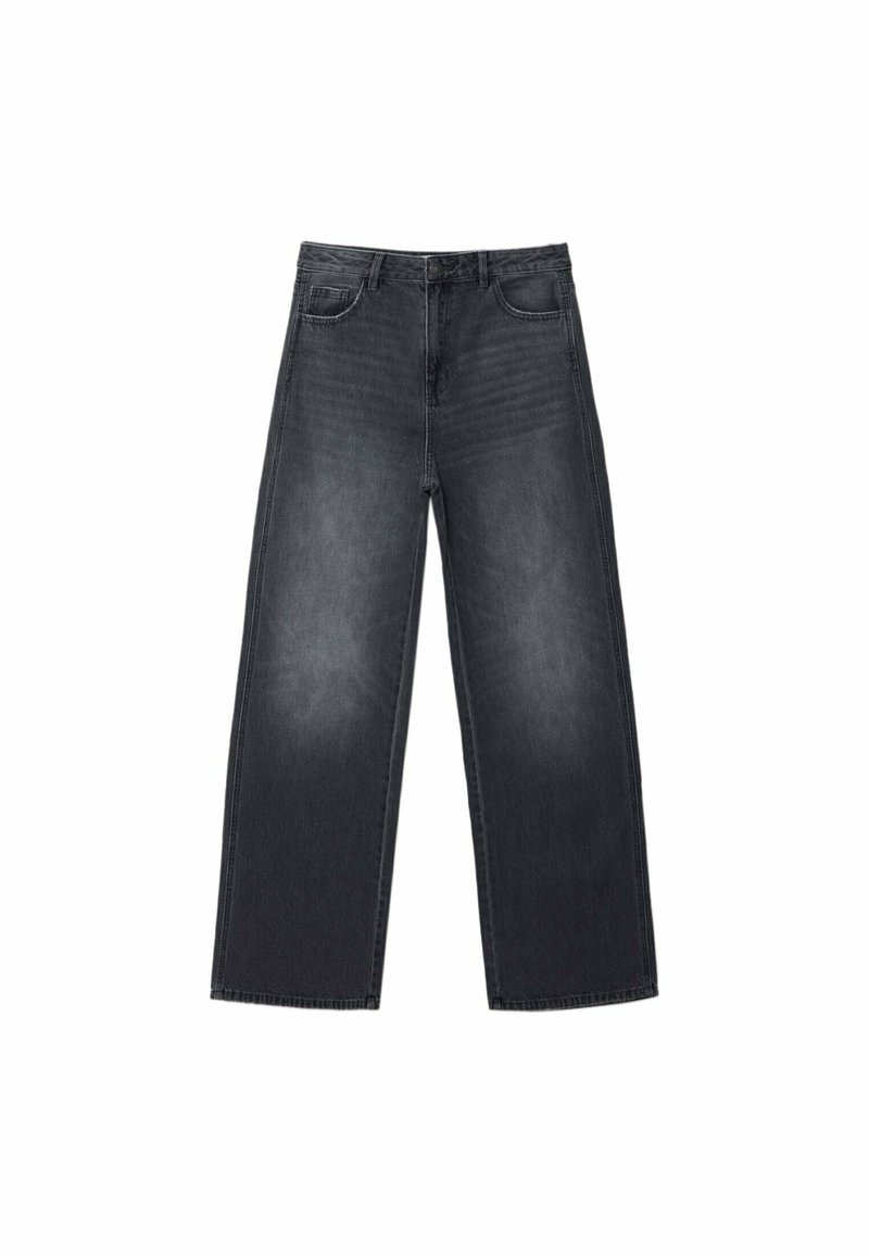 Stradivarius Stradivarius BAGGY JEANS 07356280 - Relaxed fit jeans - dark grey Rabatte dieses Monats