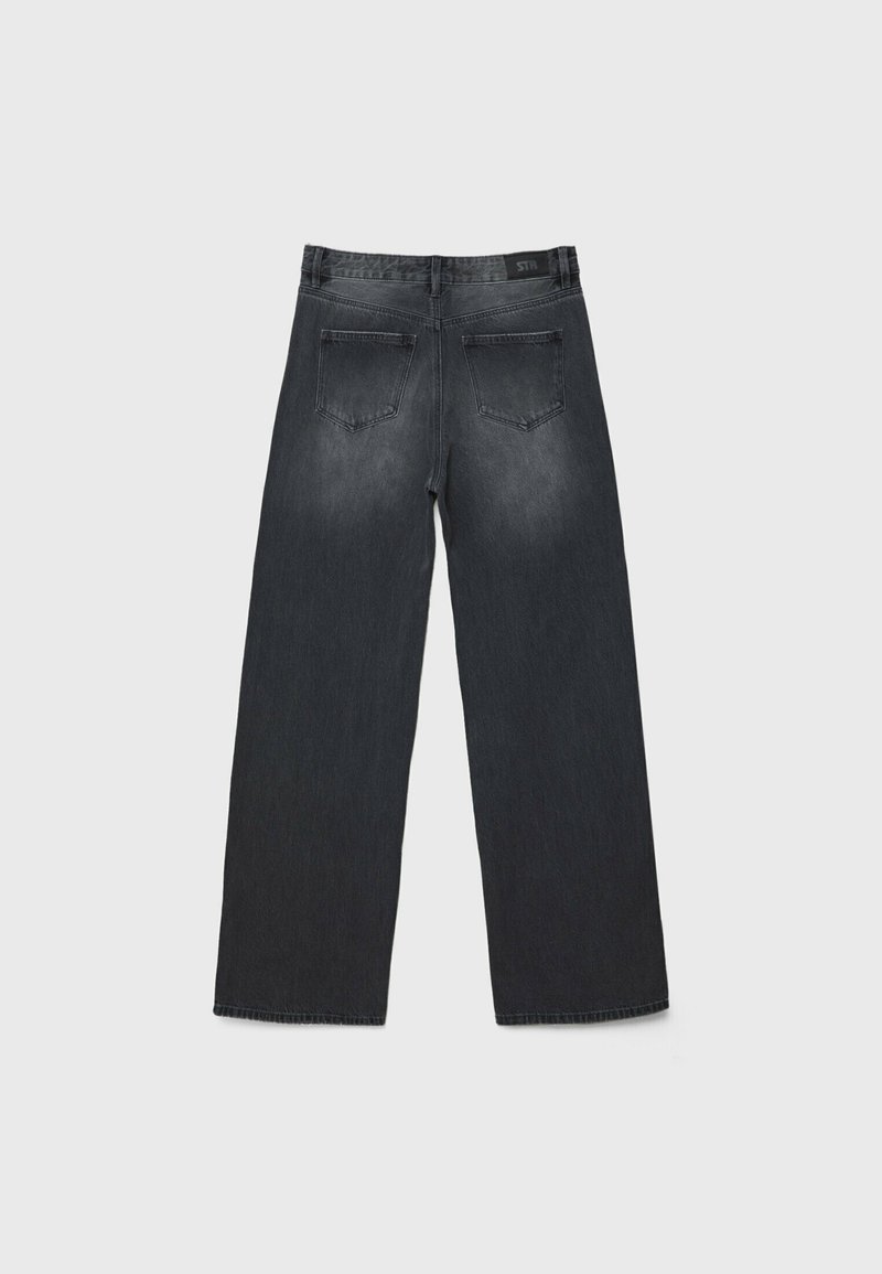 Stradivarius Stradivarius BAGGY JEANS 07356280 - Relaxed fit jeans - dark grey Rabatte dieses Monats