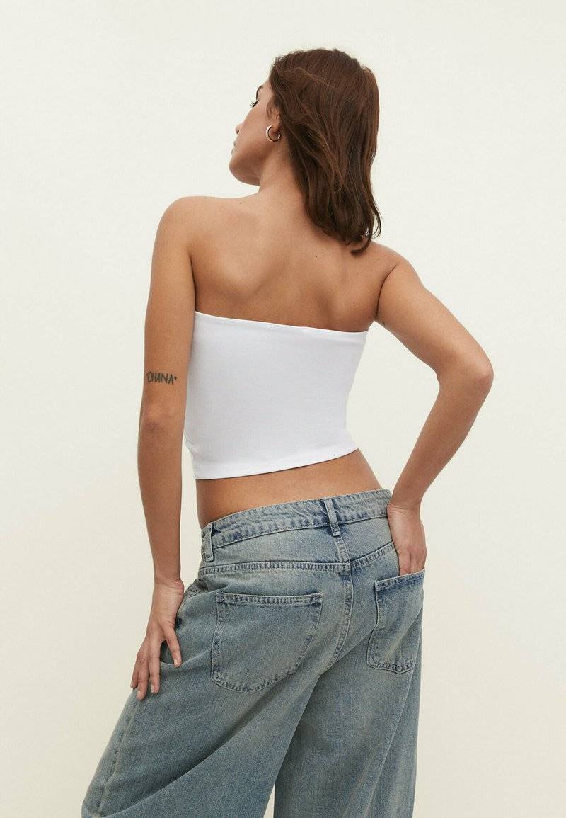 Stradivarius Stradivarius Top - white Online