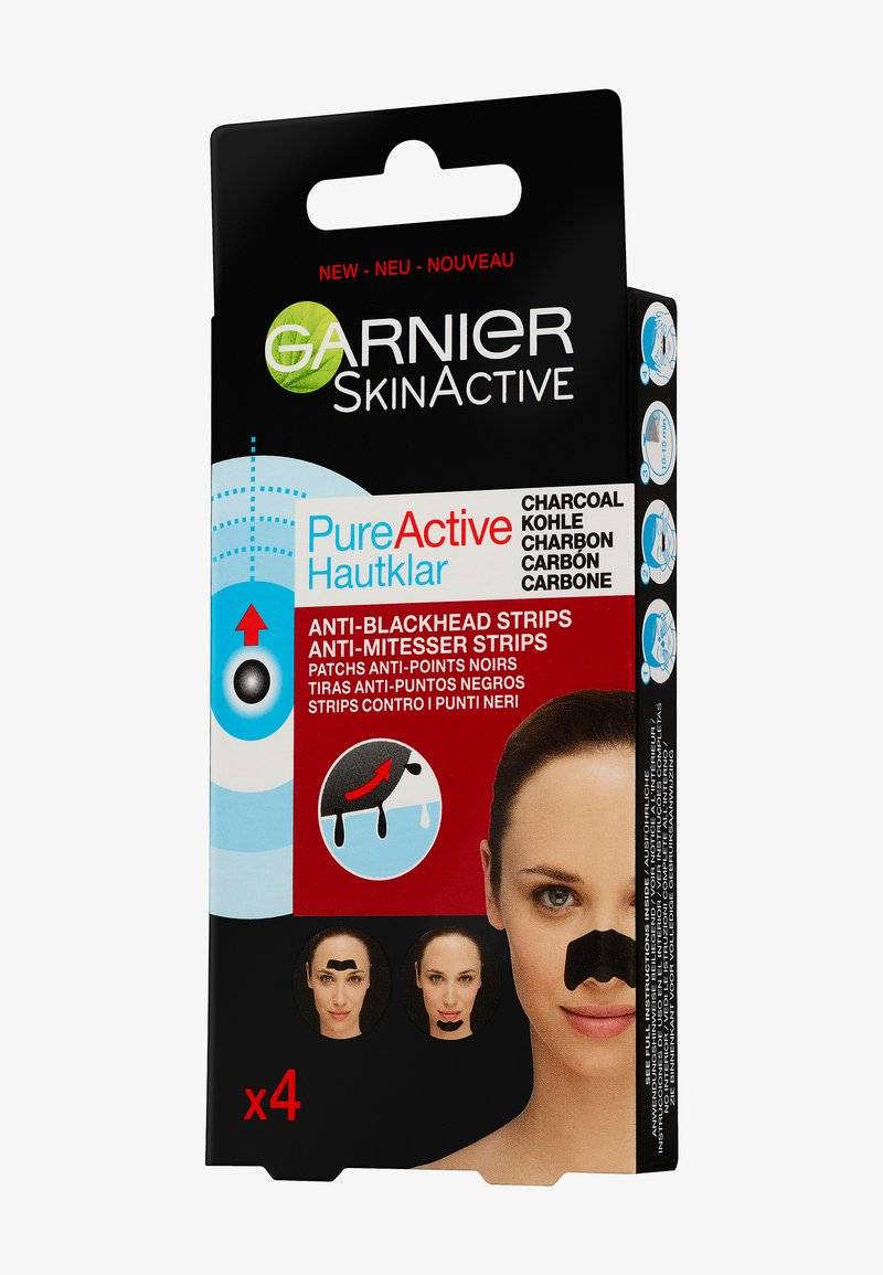 Garnier Garnier SKIN CLEAR CHARCOAL NOSE STRIPS - Face mask Exklusivangebot
