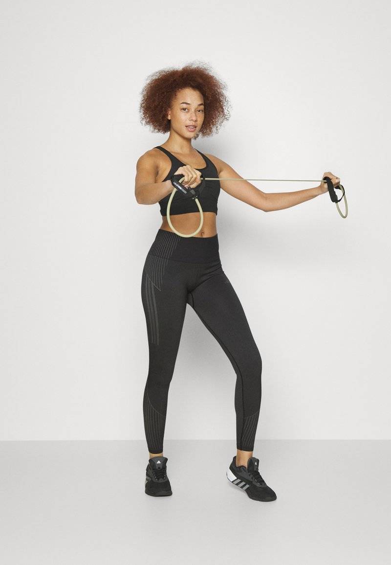 adidas Performance adidas Performance SEAMLESS BRANDED 7/8 - Leggings - black Osterangebot