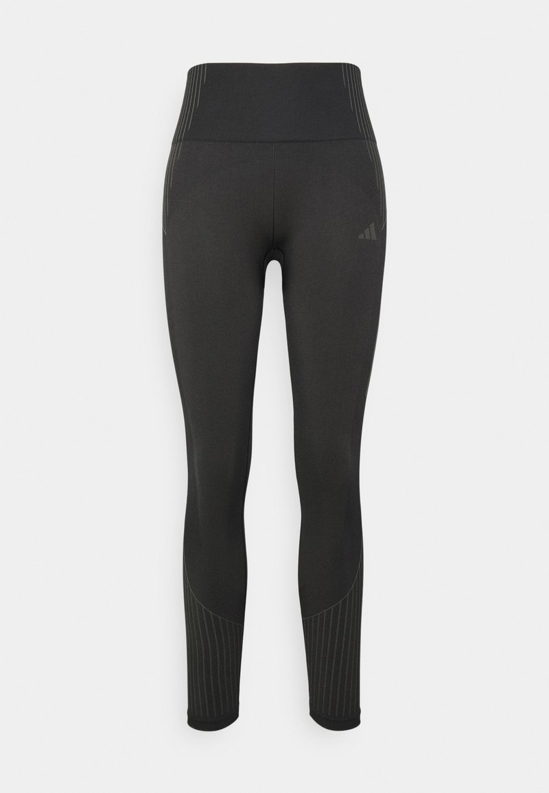 adidas Performance adidas Performance SEAMLESS BRANDED 7/8 - Leggings - black Osterangebot