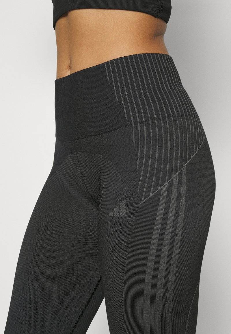adidas Performance adidas Performance SEAMLESS BRANDED 7/8 - Leggings - black Osterangebot