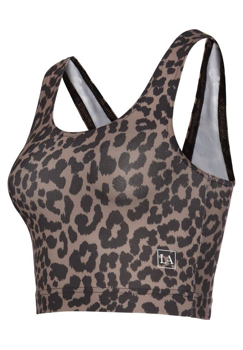 LASCANA Active LASCANA Active ACTIVE - Top - nougat leo Tiefpreis
