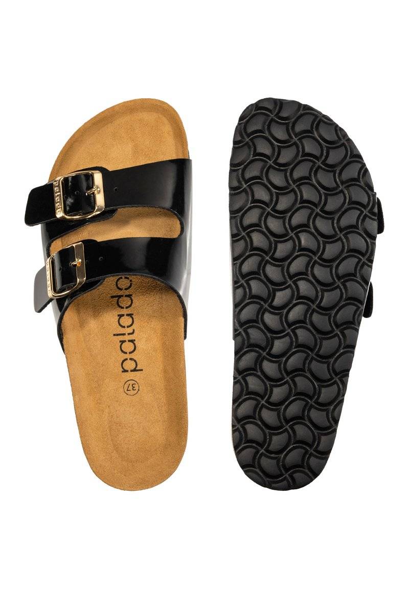 Palado Palado MILOS - Mules - lack schwarz Bis zu 55% Rabatt