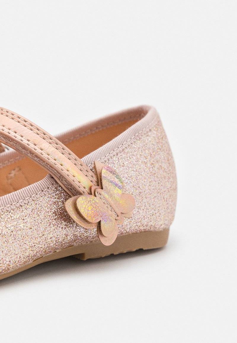 Friboo Friboo Ankle strap ballet pumps - rose gold Discount Store für neue Produkte