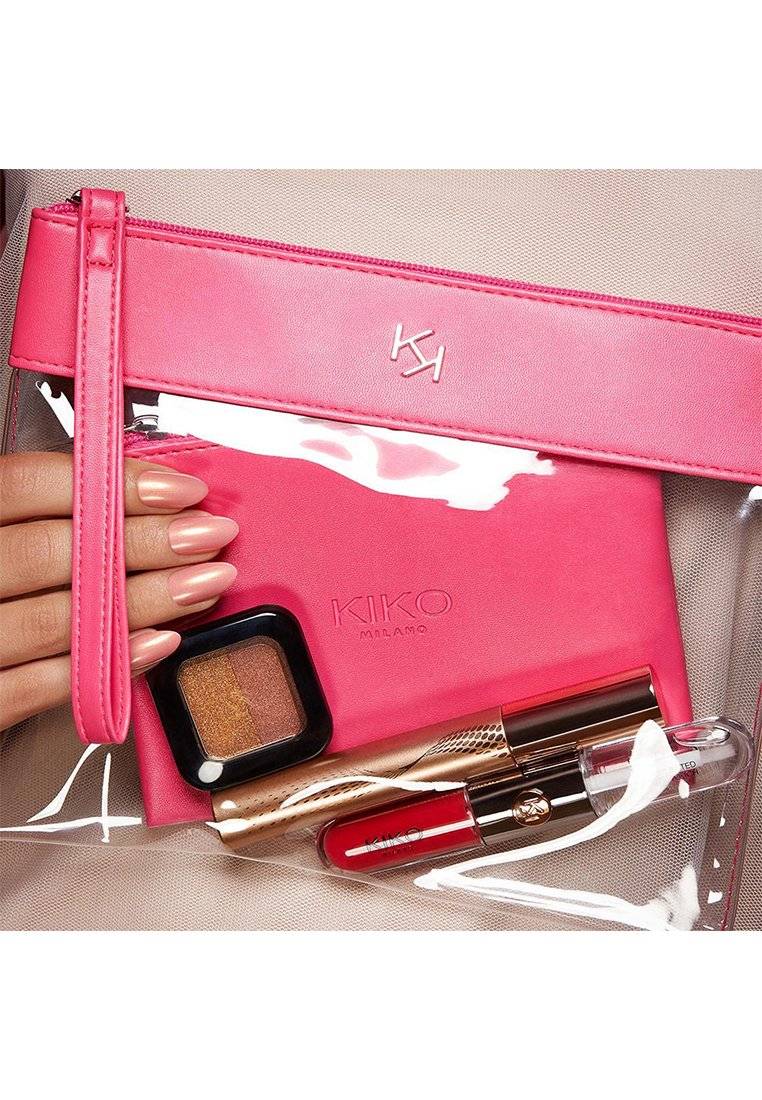 KIKO Milano KIKO Milano TRANSPARENT BEAUTY CASE - Makeup accessory - 002 fuchsia Limitierter Zeitrabatt