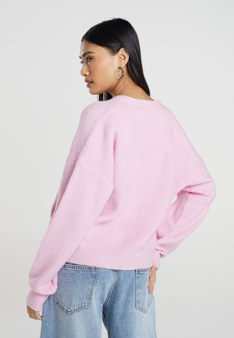 Brave Soul Brave Soul LKC-230DAFFIE - Cardigan - pink Muttertagsangebot
