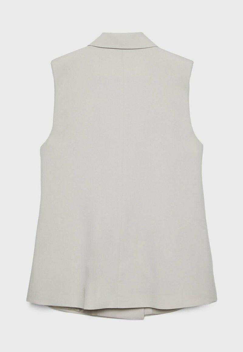 Stradivarius Stradivarius Waistcoat - white Zeitlich begrenztes Angebot