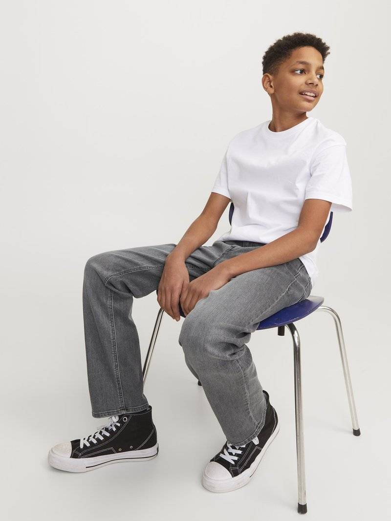 Jack & Jones Junior Jack & Jones Junior JJICLARK JJORIG - Straight leg jeans - grey denim Exklusive Angebote