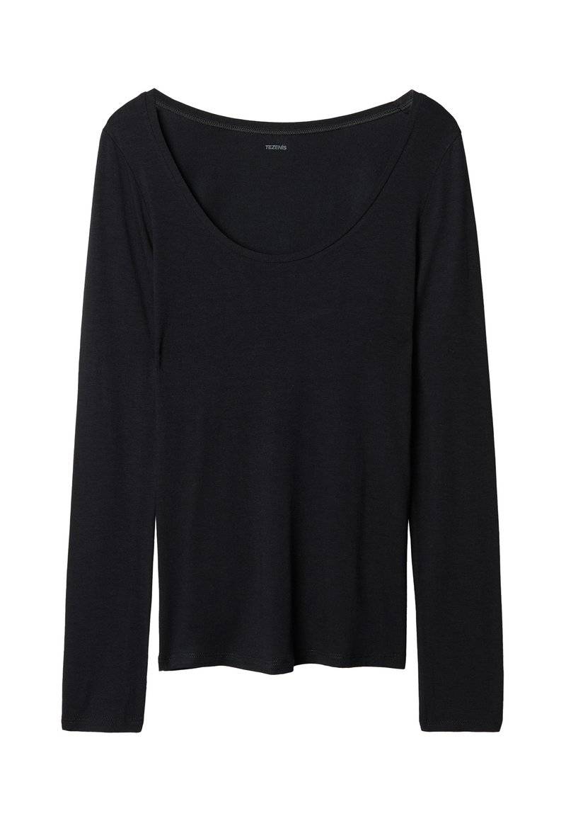Tezenis Tezenis ROUND-NECK - Long sleeved top - nero Riesige Ersparnisse