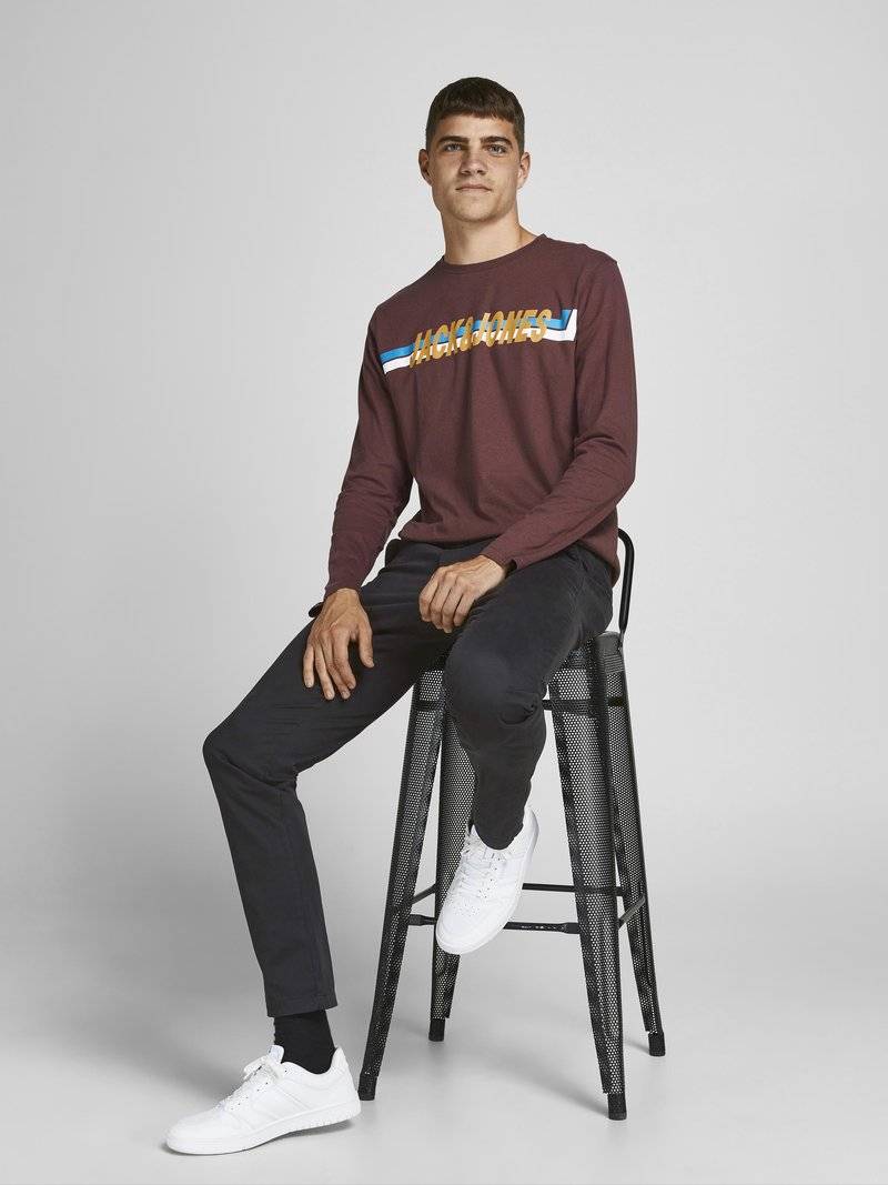 Jack & Jones Jack & Jones MARCO BOWIE - Chinos - black VIP-Rabatte