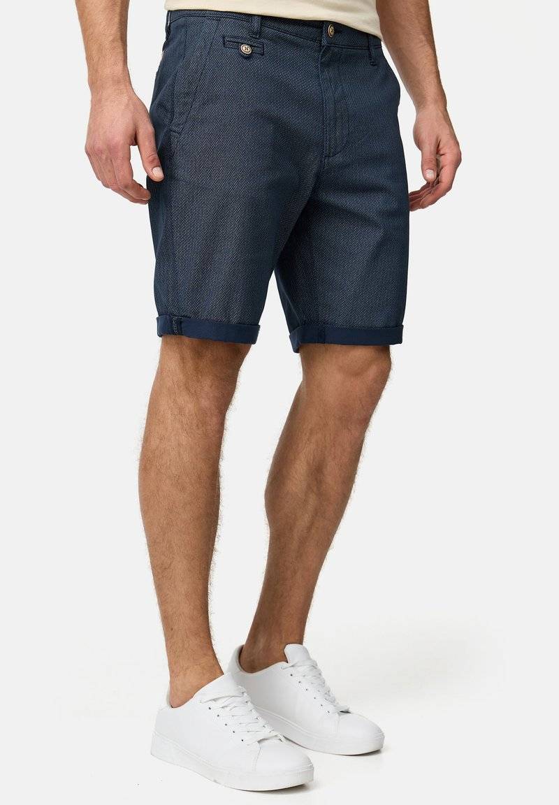 INDICODE JEANS INDICODE JEANS CUBA - Shorts - mottled blue JETZT KAUFEN