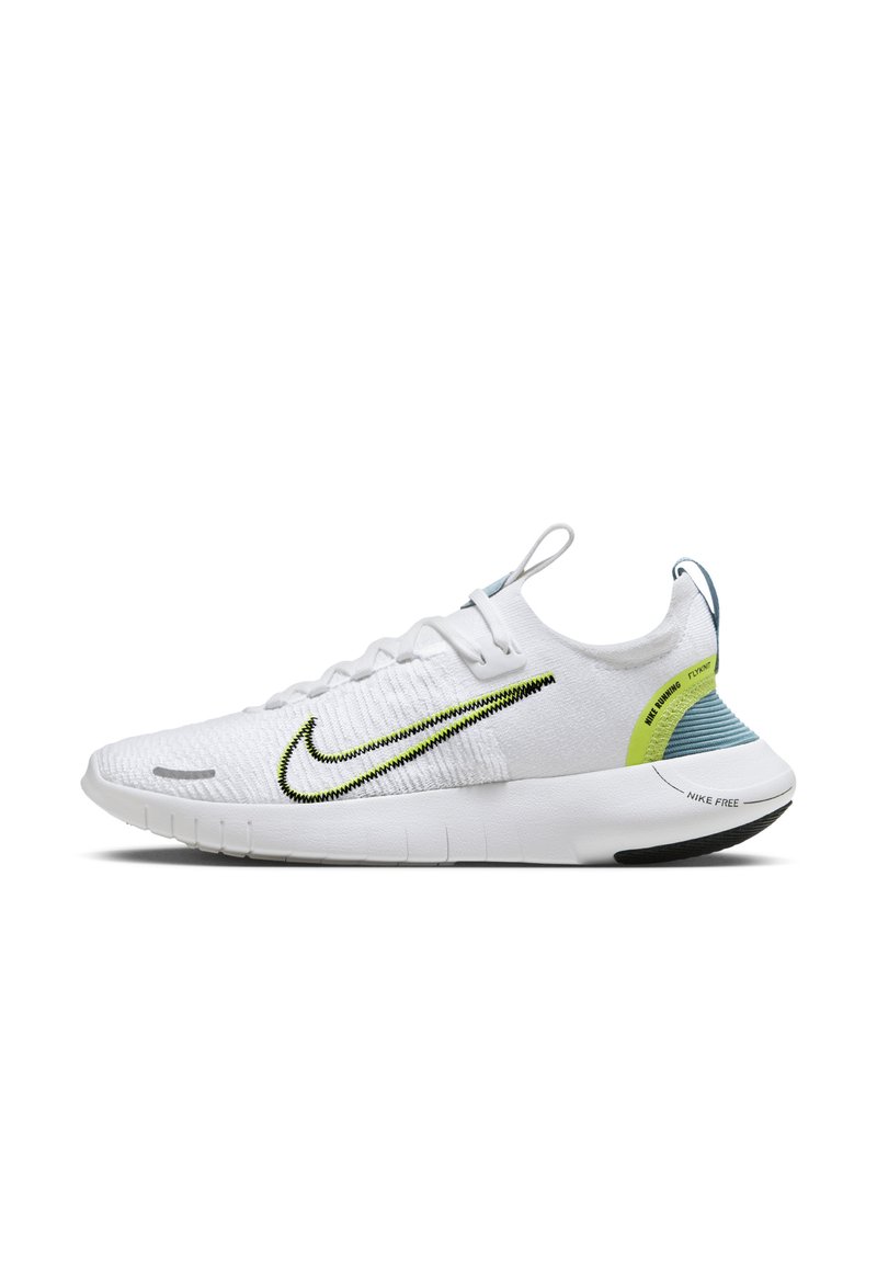 Nike Performance Nike Performance FREE RN FK NATURE - Minimalist running shoes - white denim turquoise cyber black Neueste Stile