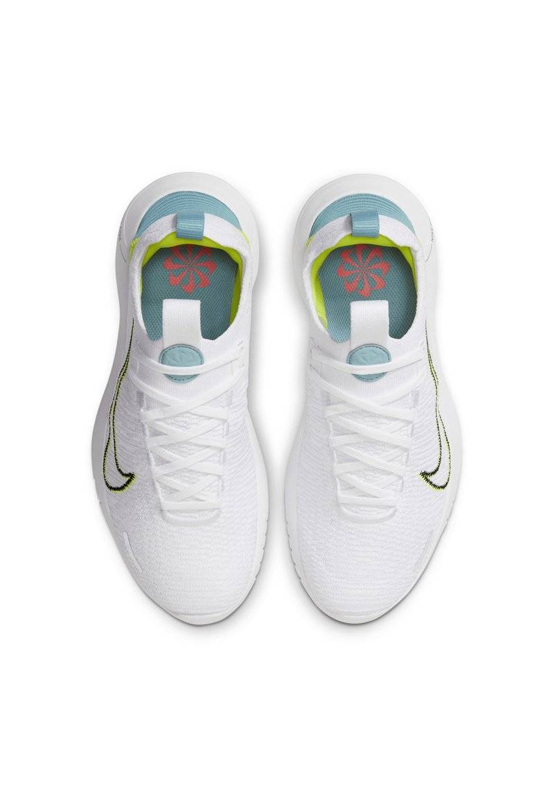 Nike Performance Nike Performance FREE RN FK NATURE - Minimalist running shoes - white denim turquoise cyber black Neueste Stile