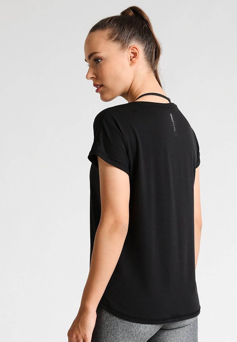 ONLY Play ONLY Play ONPAUBREE ON BAT LOOSE TEE - Basic T-shirt - black Nur für heute