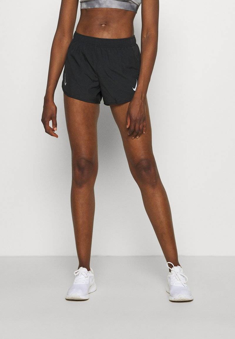 Nike Performance Nike Performance FAST TEMPO SHORT - Sports shorts - black Bis zu 55% Rabatt