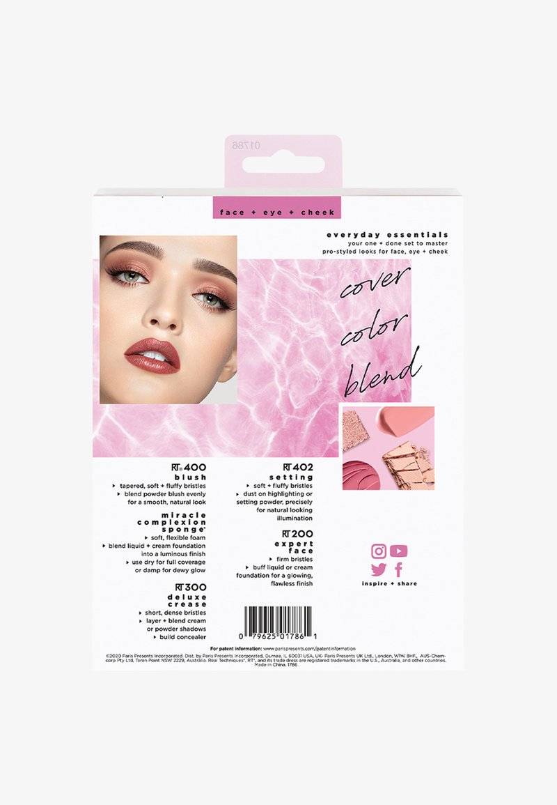Real Techniques Real Techniques EVERYDAY ESSENTIALS SET - Makeup brush set Valentinstagsangebot