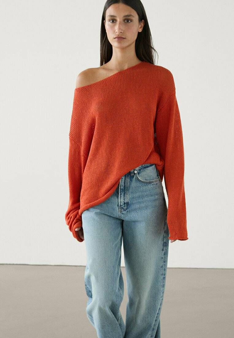 Massimo Dutti Massimo Dutti Jumper - red Kostenlose Rückgabe
