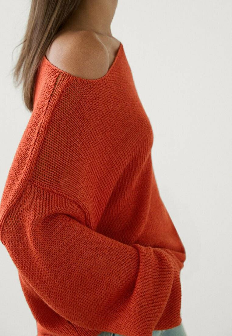 Massimo Dutti Massimo Dutti Jumper - red Kostenlose Rückgabe