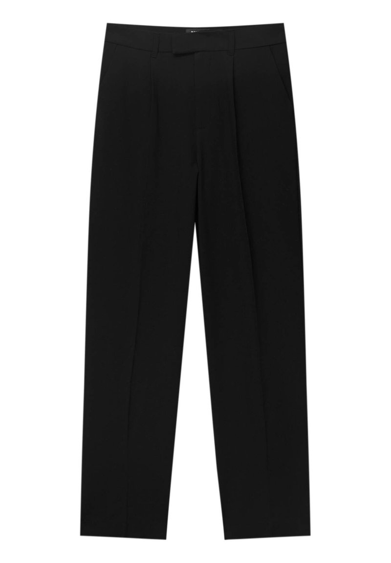 PULL&BEAR PULL&BEAR DARTED SMART - Trousers - black Bis zu 65% Rabatt