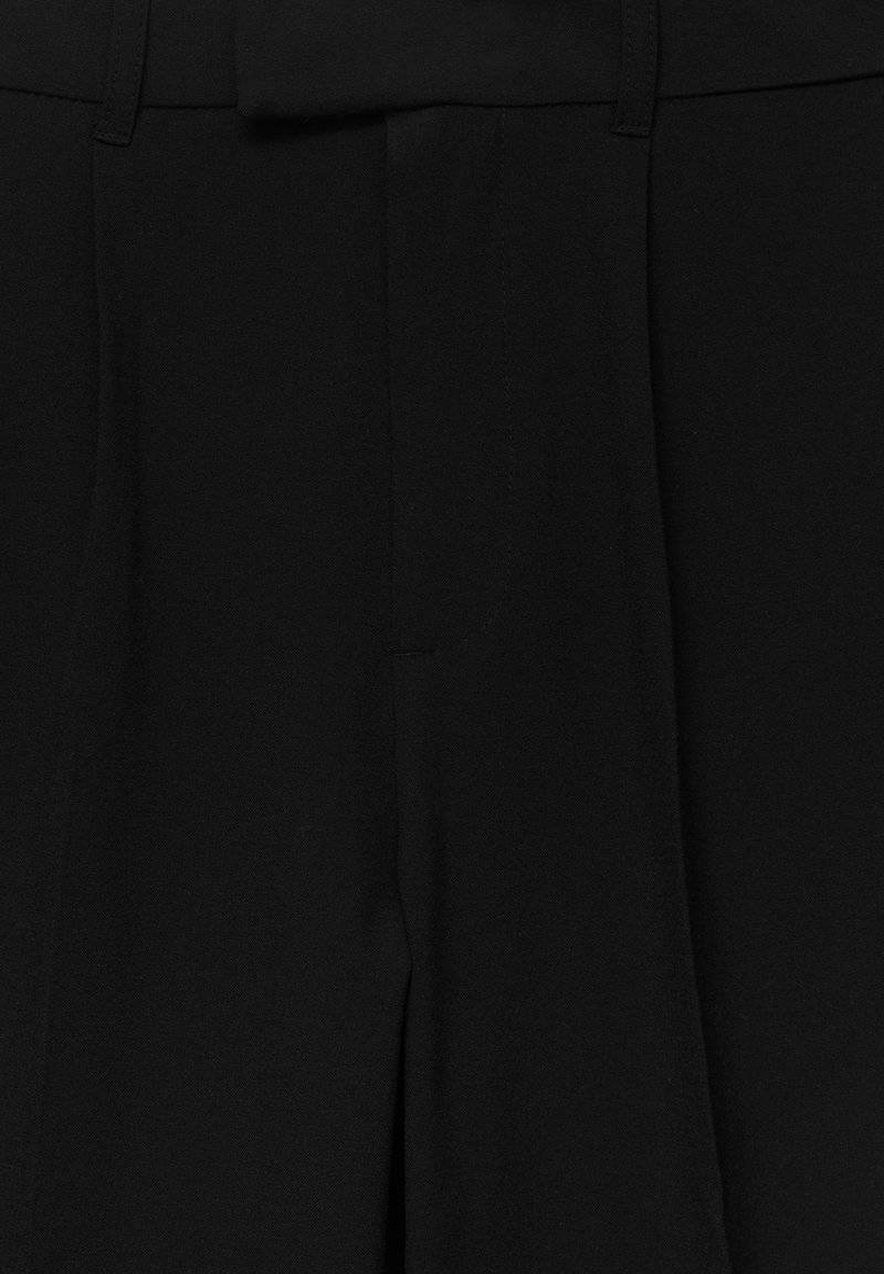 PULL&BEAR PULL&BEAR DARTED SMART - Trousers - black Bis zu 65% Rabatt