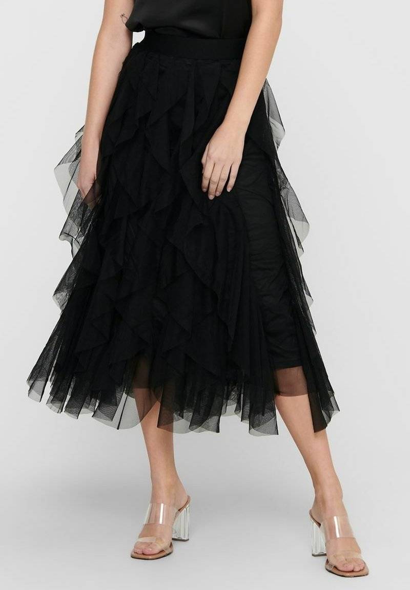 ONLY ONLY ONLSKY SKIRT - A-line skirt - black Riesige Rabatte