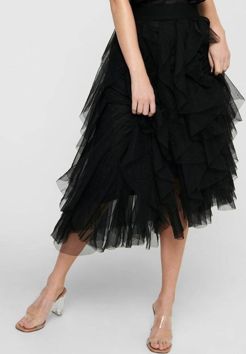 ONLY ONLY ONLSKY SKIRT - A-line skirt - black Riesige Rabatte