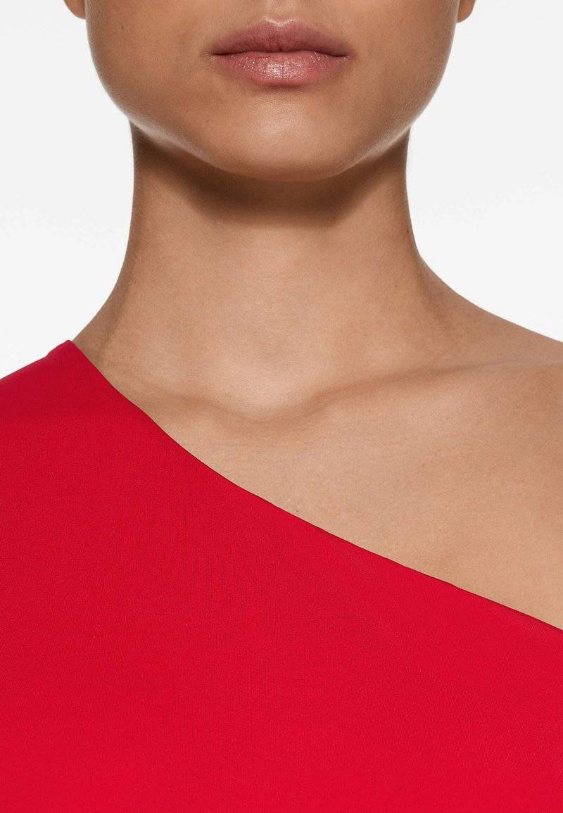OYSHO OYSHO ASYMMETRIC - Swimsuit - red Clearance-Verkauf