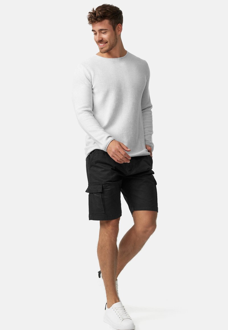 INDICODE JEANS INDICODE JEANS KINNAIRD - Shorts - black Kostenloser Versand international