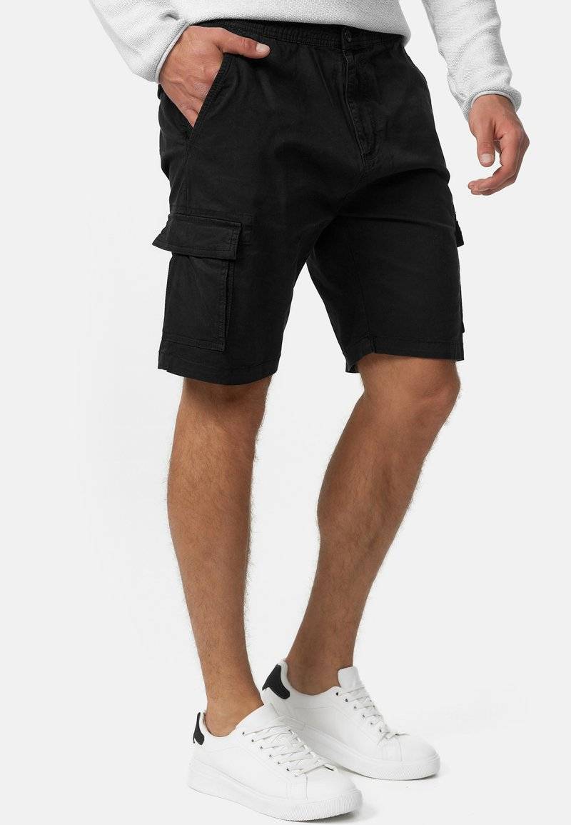 INDICODE JEANS INDICODE JEANS KINNAIRD - Shorts - black Kostenloser Versand international