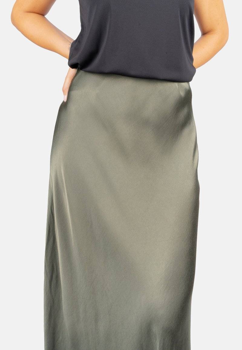 Seasons of April Seasons of April LILLY - Maxi skirt - khaki Speichern exportieren