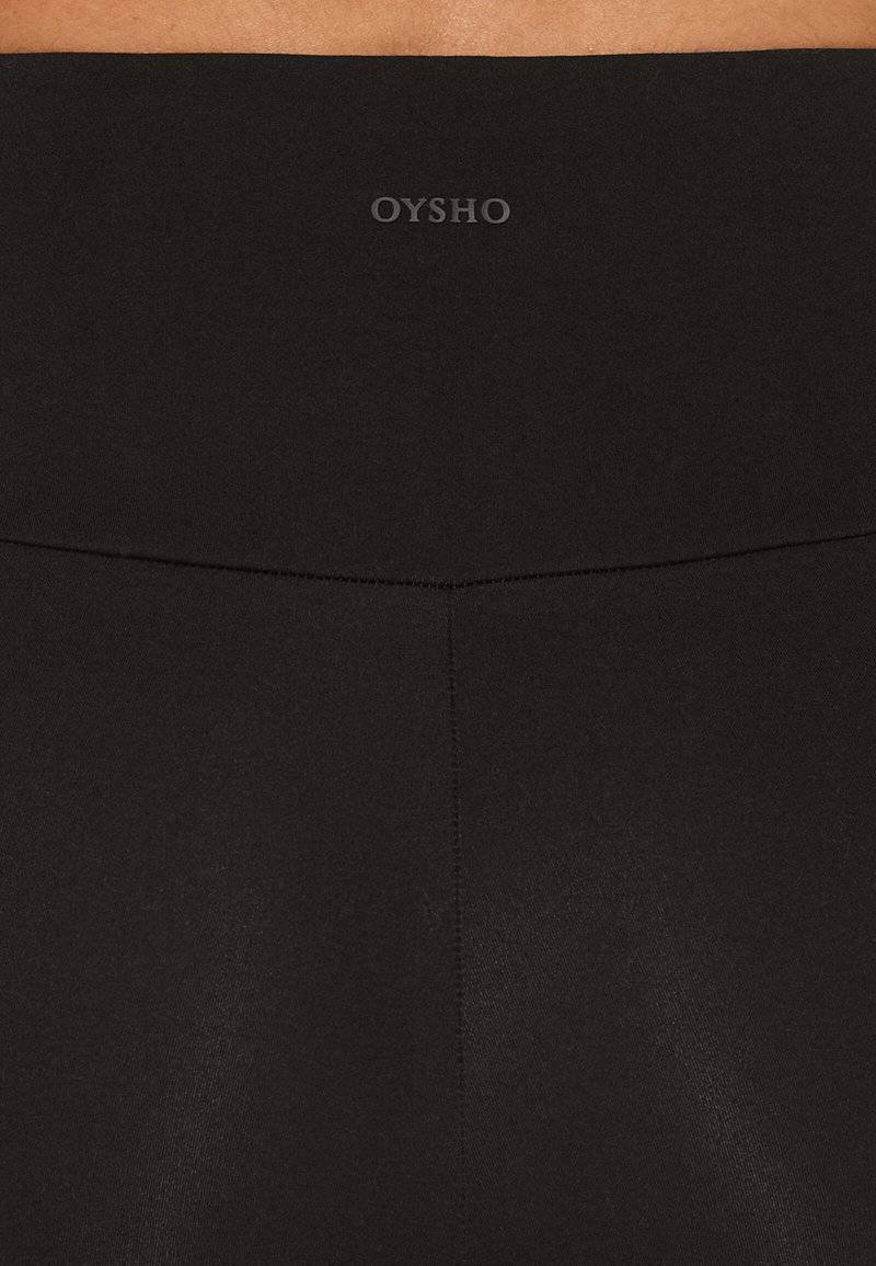 OYSHO OYSHO COMFORTLUX HIGH-RISE BIKER 20cm - Leggings - black Online Shopping